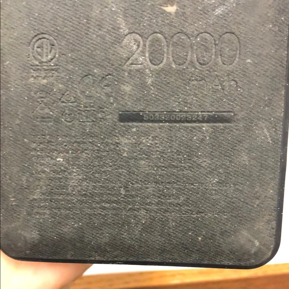Mophie 20000 mAh Rectangular Power Bank